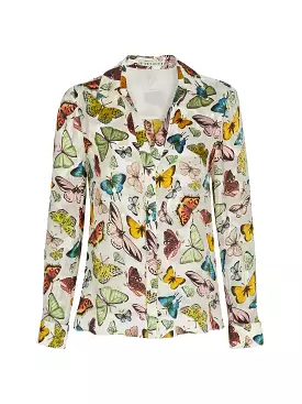 Alice + Olivia - Eloise Blouse - Boundless Butterfly