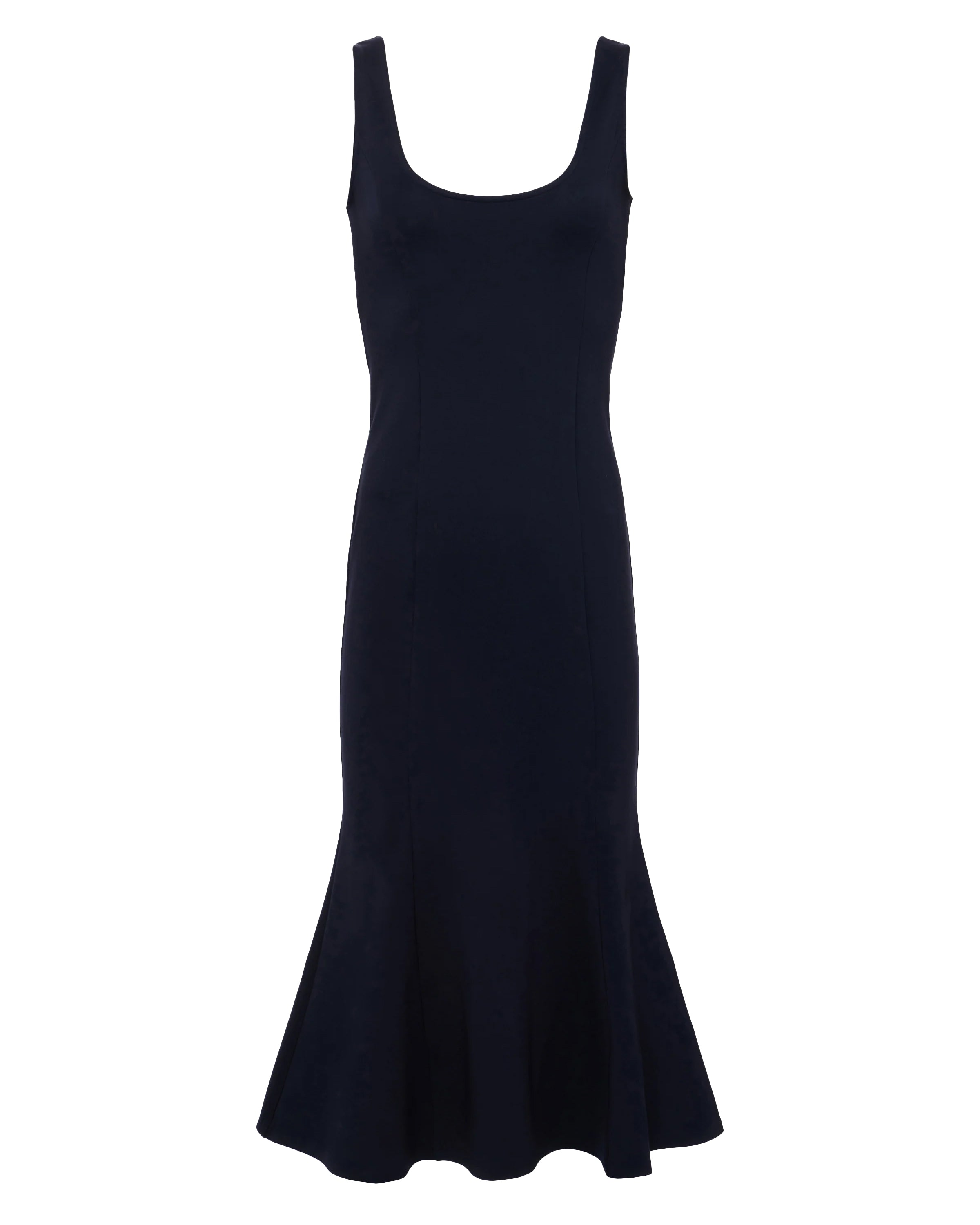 Bisous Flared Sleeveless Dress (Midnight)