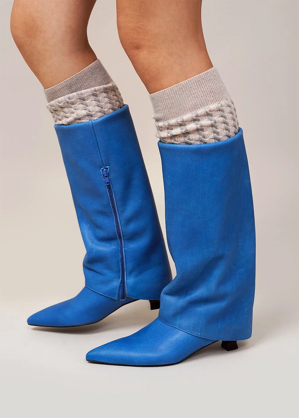 Blue Fortuna Boots