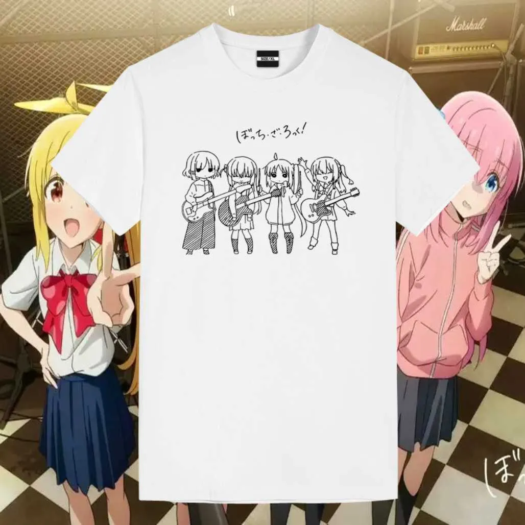 Bocchi the Rock Characters Anime Graphic Tees