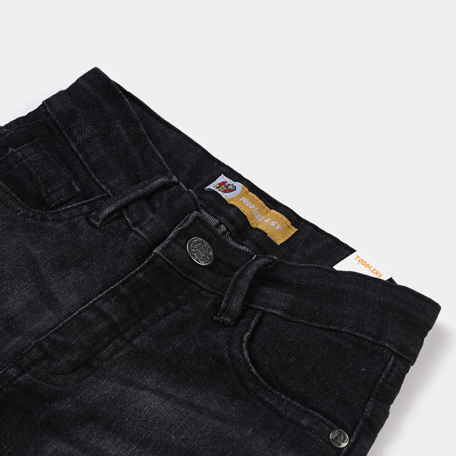 Boys Denim Pant Basic - BLACK