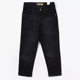 Boys Denim Pant Basic - BLACK