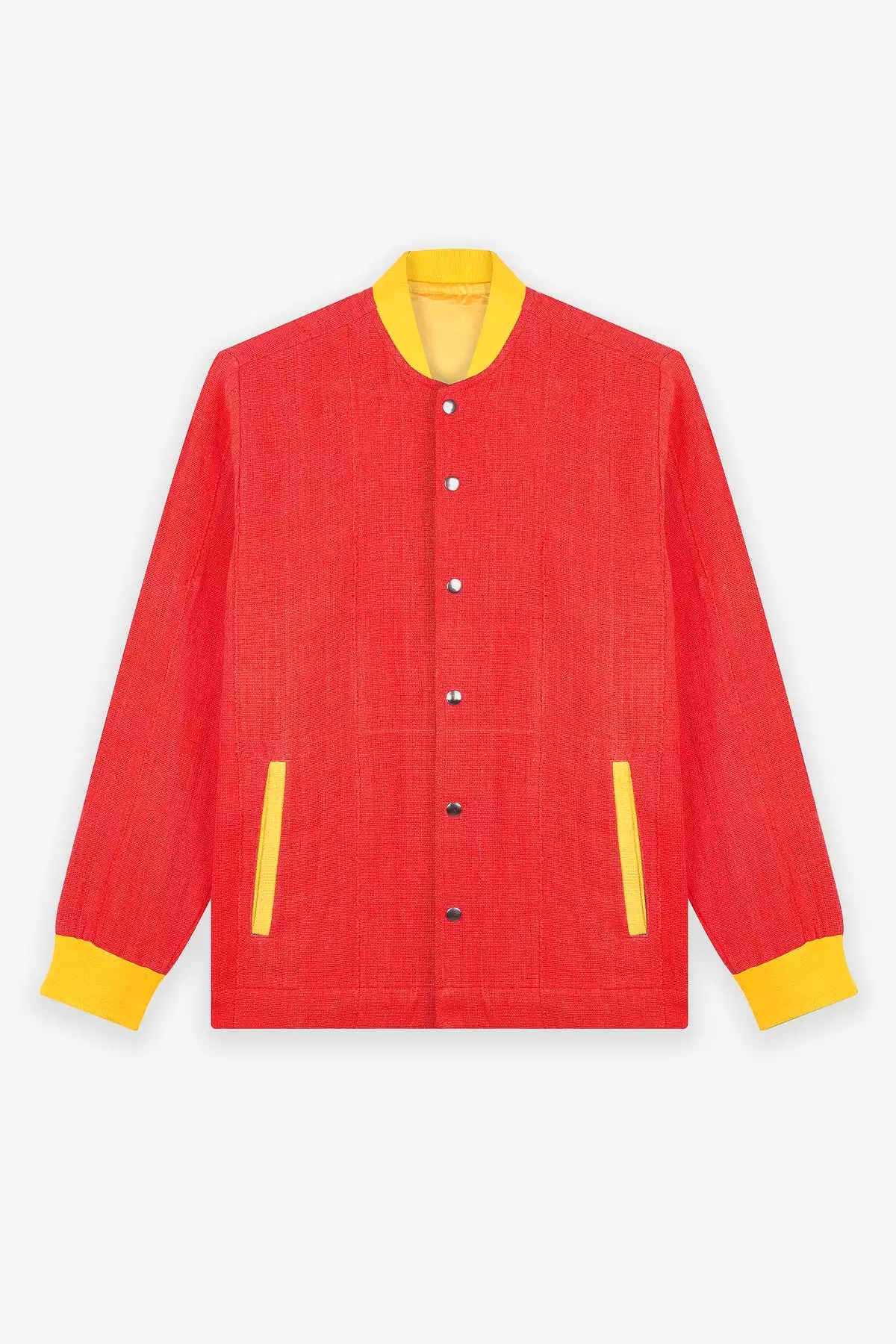 Burna X Bumper Jacket - Red/Yellow