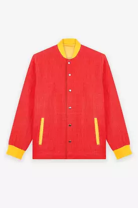 Burna X Bumper Jacket - Red/Yellow