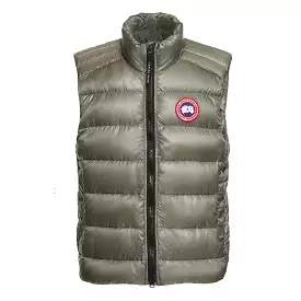 CANADA GOOSE  'CROFTON' GILET JACKET KHAKI