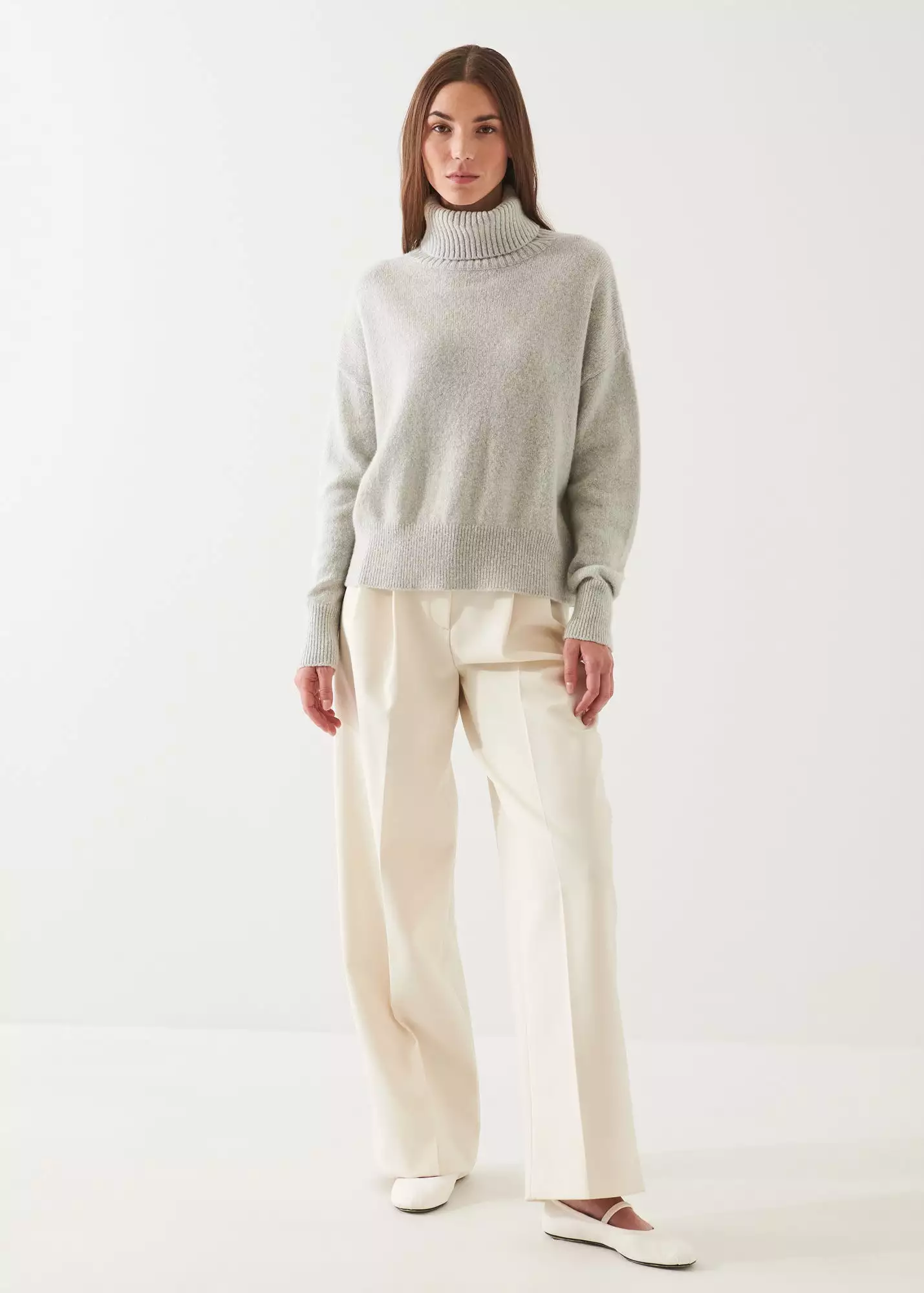 CASHMERE BLEND TURTLENECK