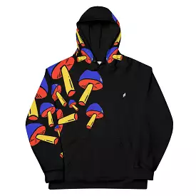 Colorful Mushroom Recycled Hoodie