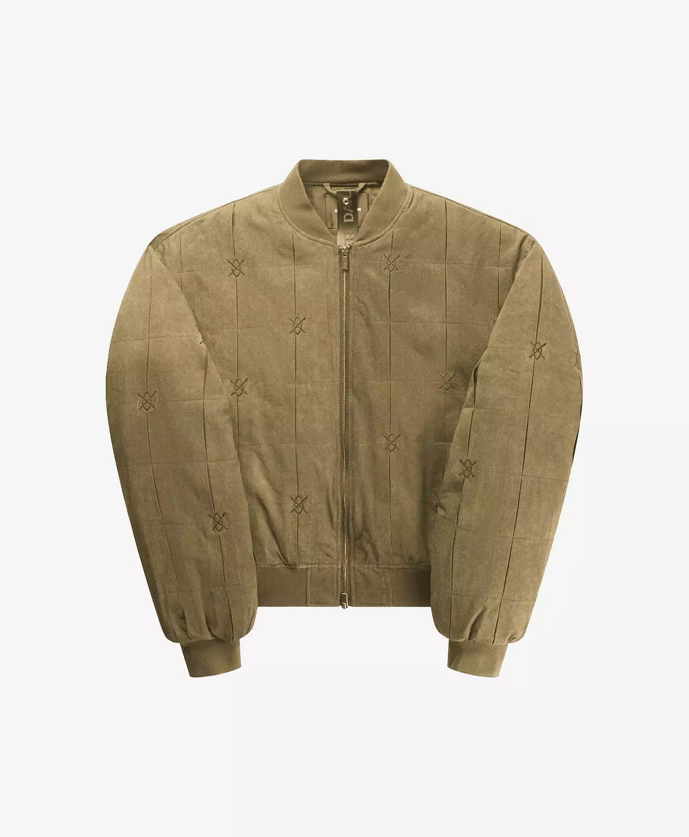 Dark Beige Rasal Bomber Jacket