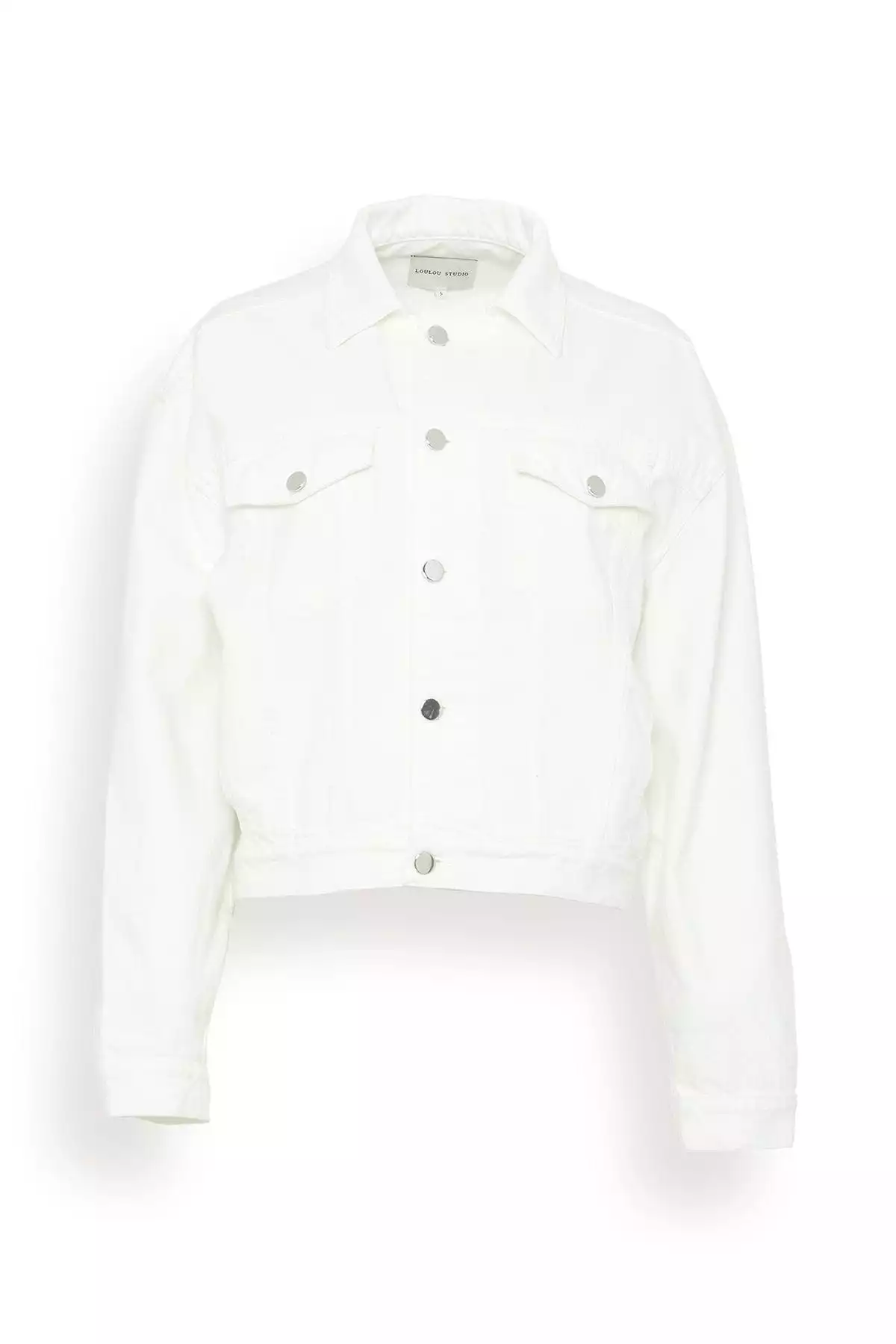 Dave Denim Jacket in Ivory