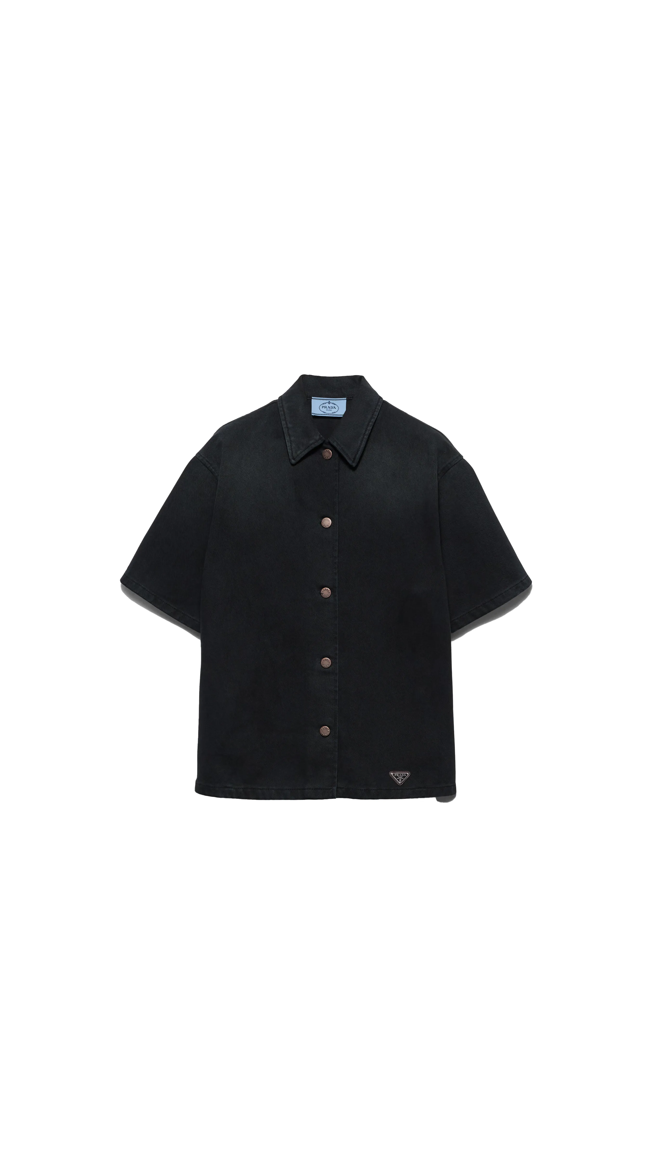 Denim Shirt - Black