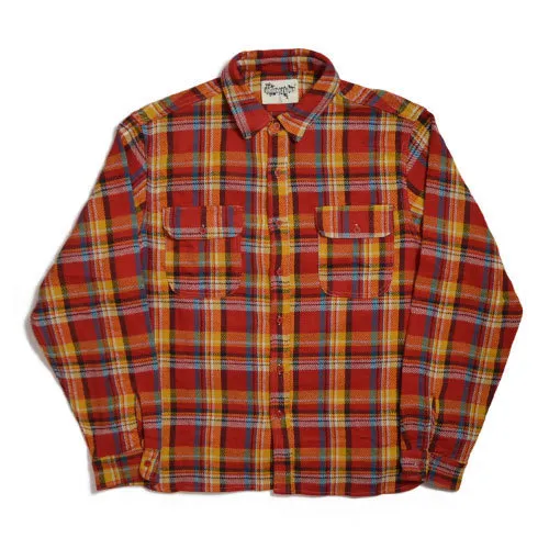 Denim Tears  |Tartan Unisex Street Style Long Sleeves Cotton Shirts