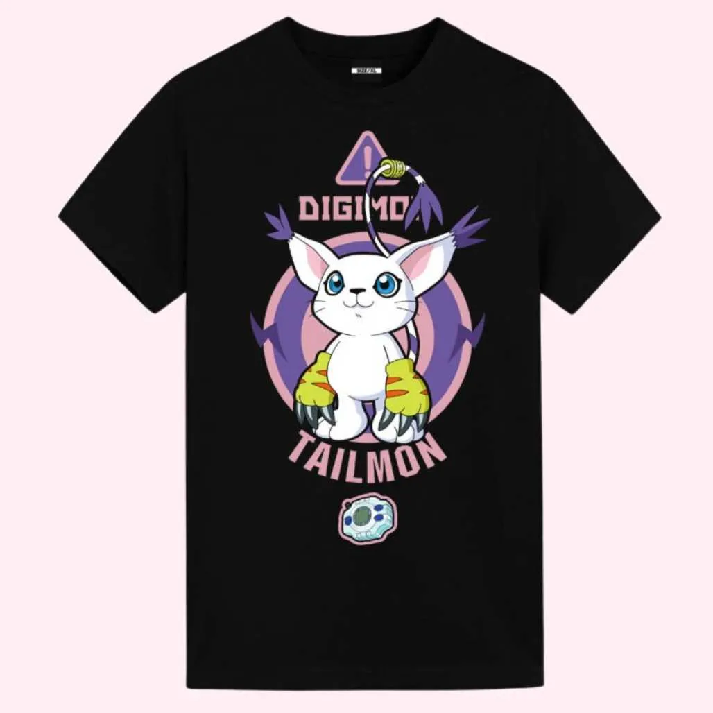 Digimon Characters Anime Graphic Tees