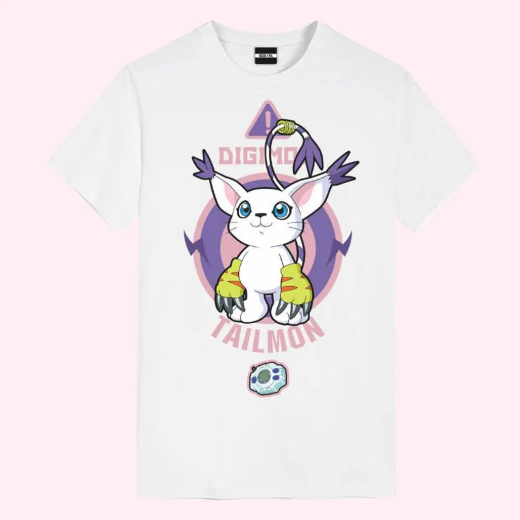 Digimon Characters Anime Graphic Tees