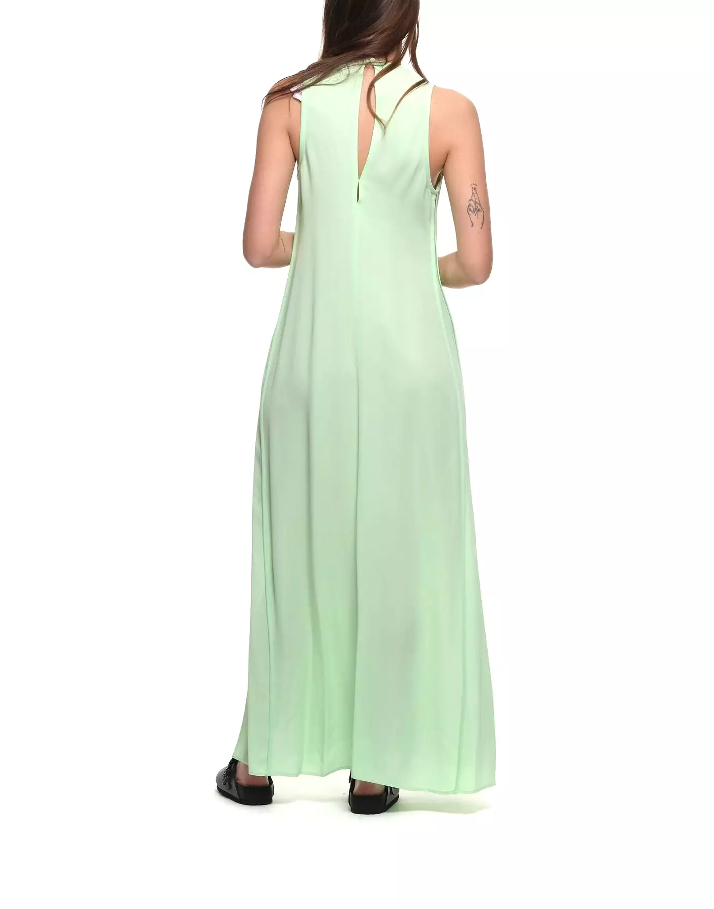 Dress for woman 12061 MY DRESS ICE LIME FORTE_FORTE