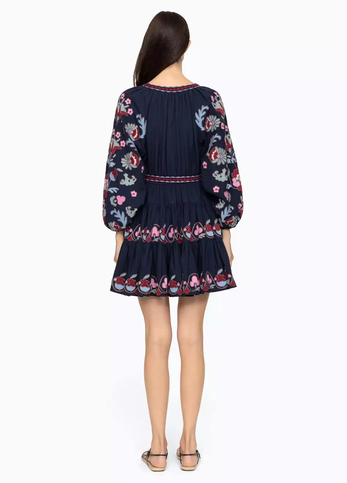 Eclisse Embroidery L/S Tunic Dress