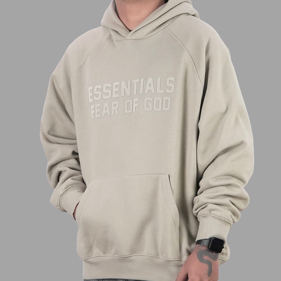 FEAR OF GOD Essentials Chest Logo Hoodie Seal