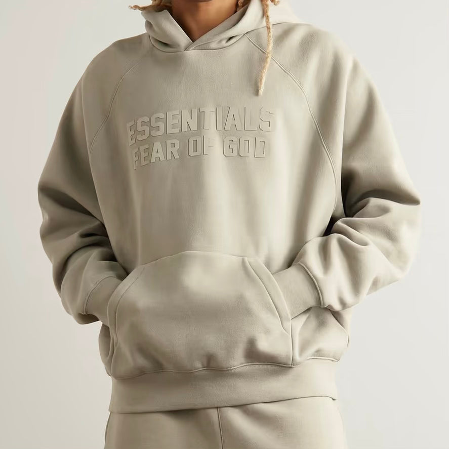 FEAR OF GOD Essentials Chest Logo Hoodie Seal