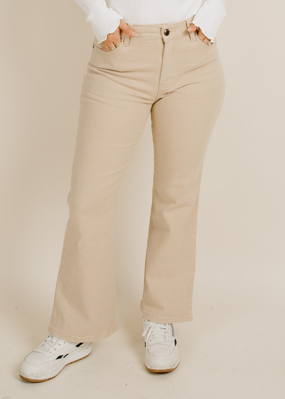 Freya Jeans - Beige