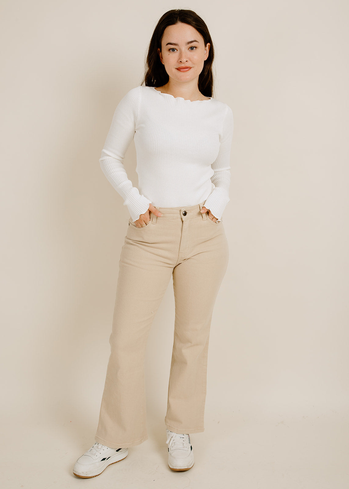 Freya Jeans - Beige