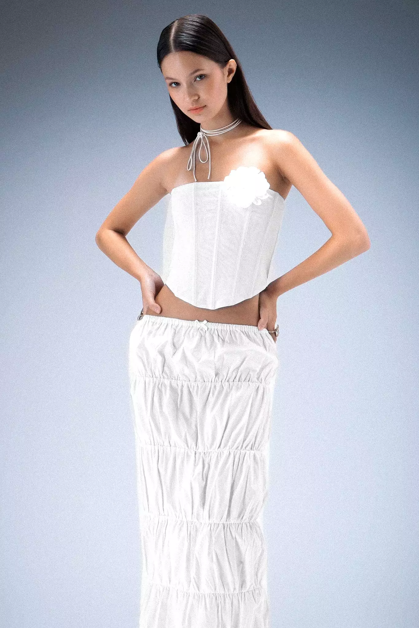 Gemma Corset - White