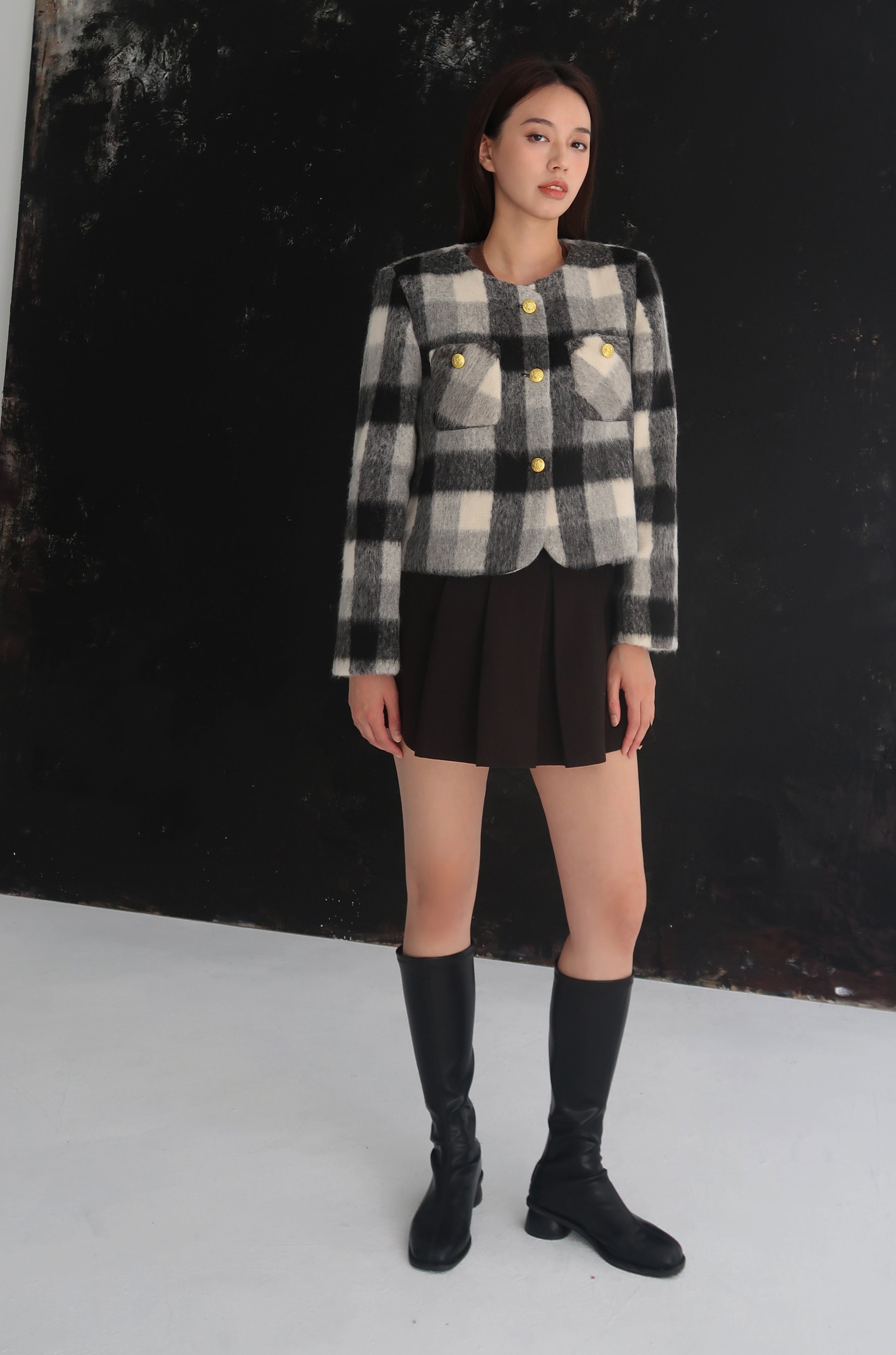 Gossip girl plaid jacket