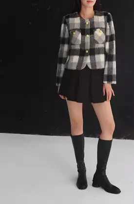 Gossip girl plaid jacket