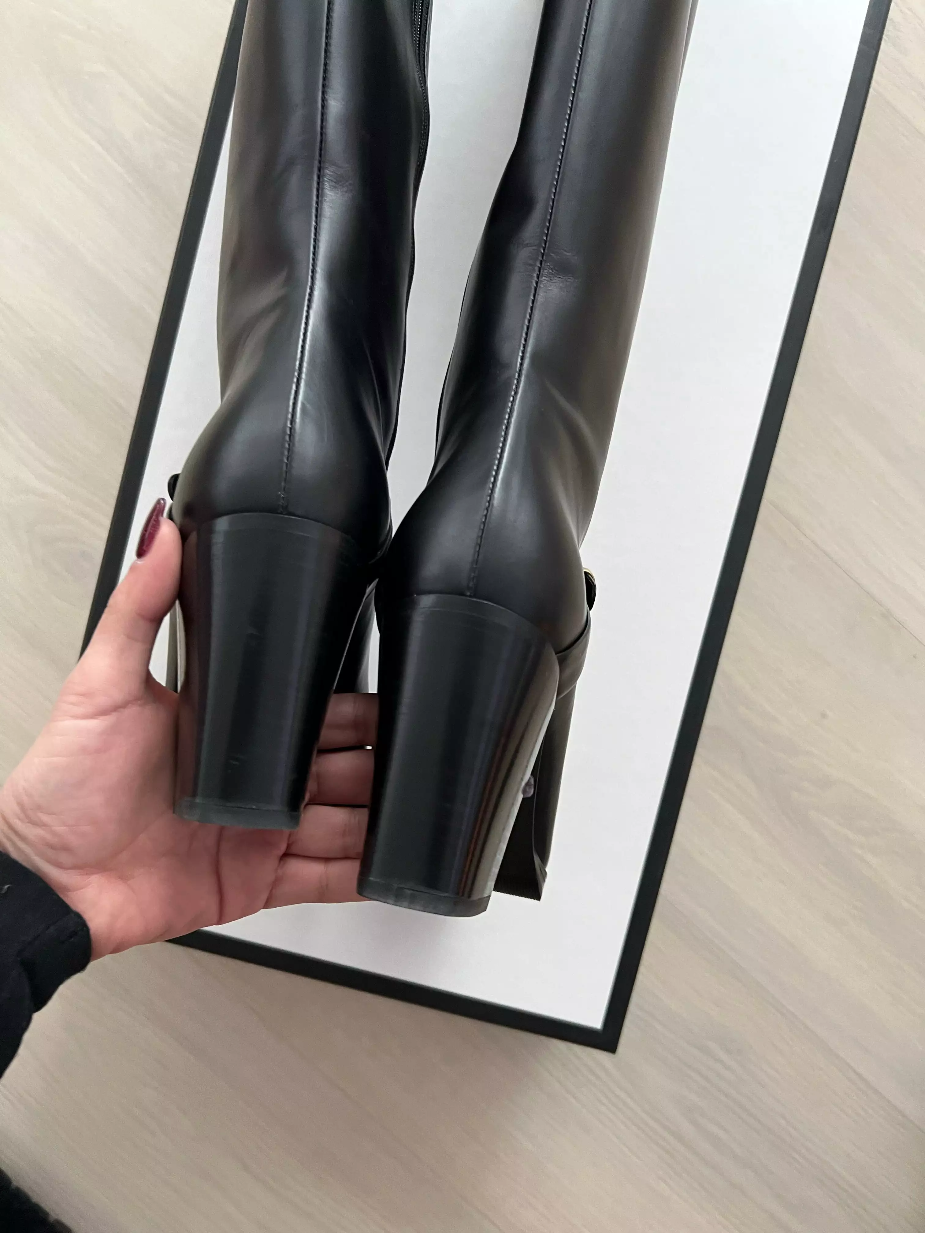 Gucci Tall GG Boots