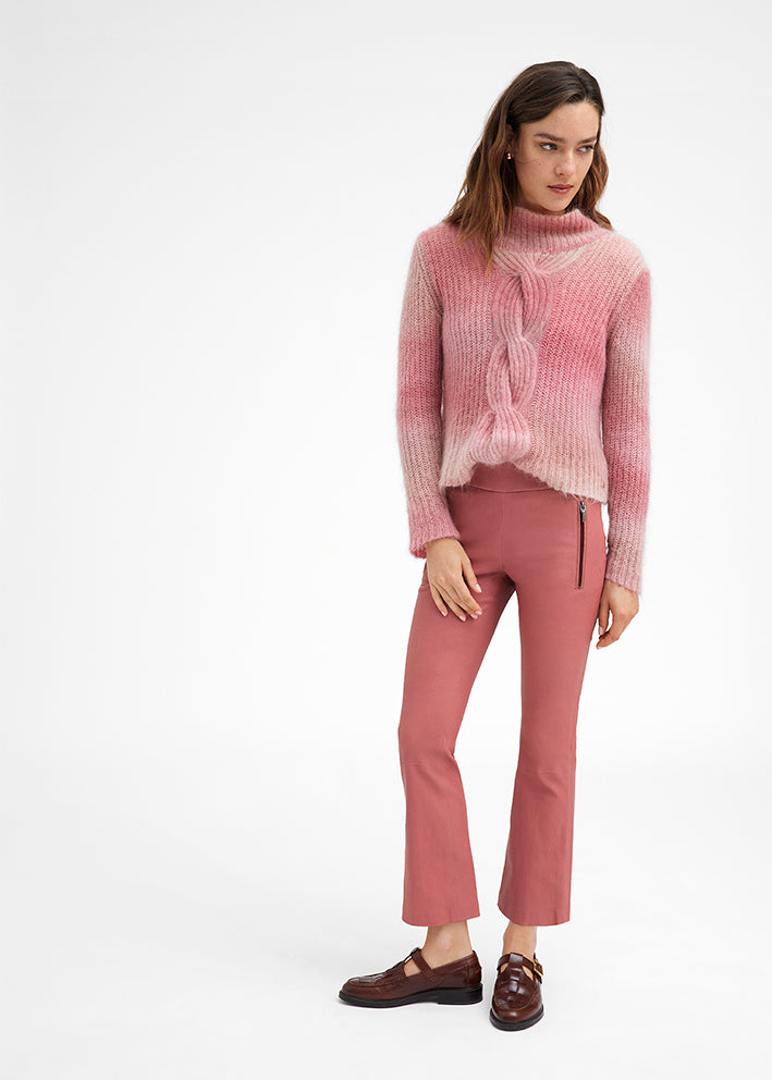 Gustav Raisa cable knit 51412 Sweater - Rose Tan