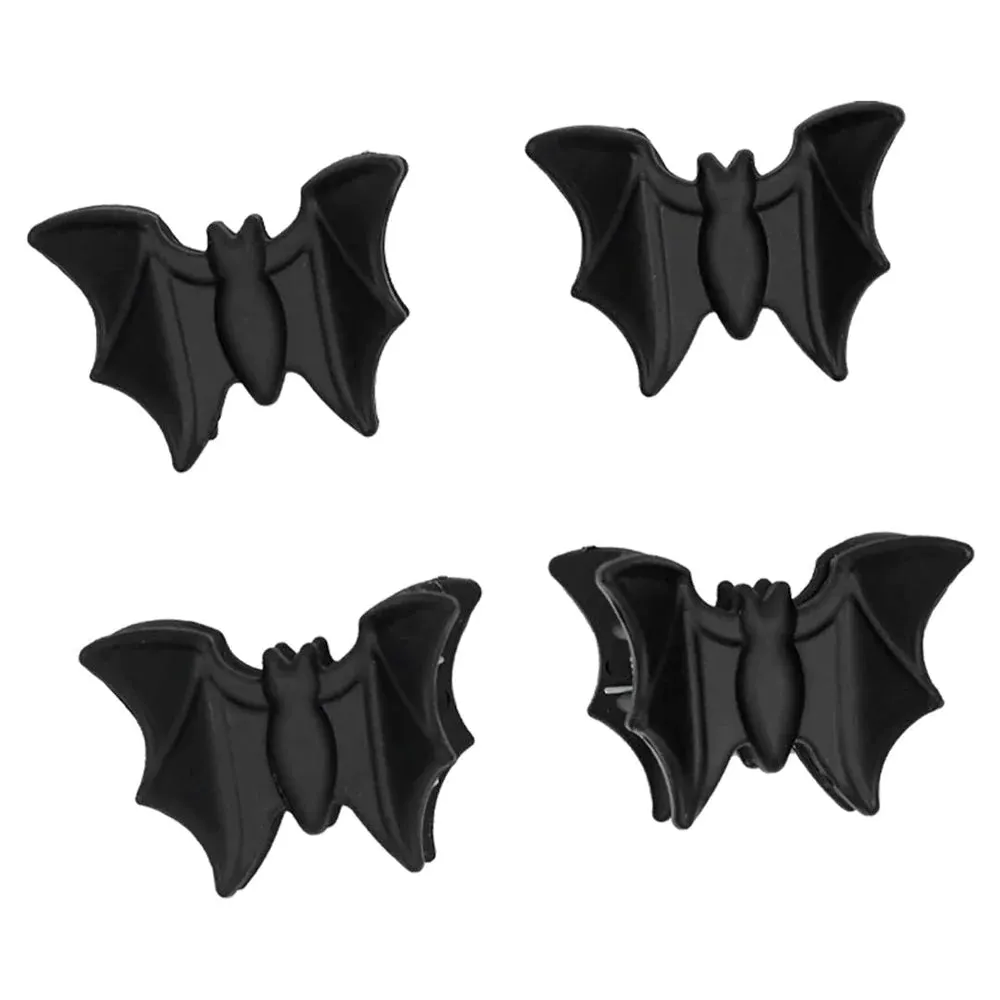 Hair Clips-Mini Bat Claws Blk