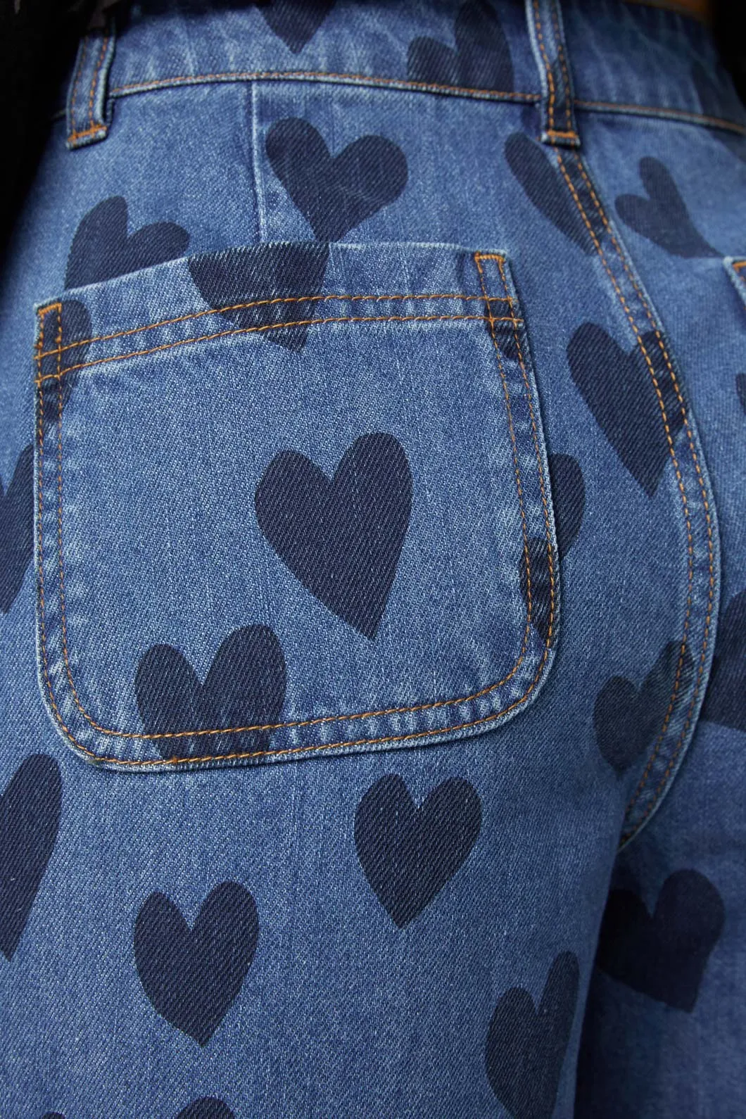 Indigo Hearts Jean