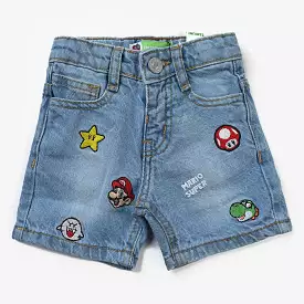 Infant Boys Denim rigid Short -LT.Blue