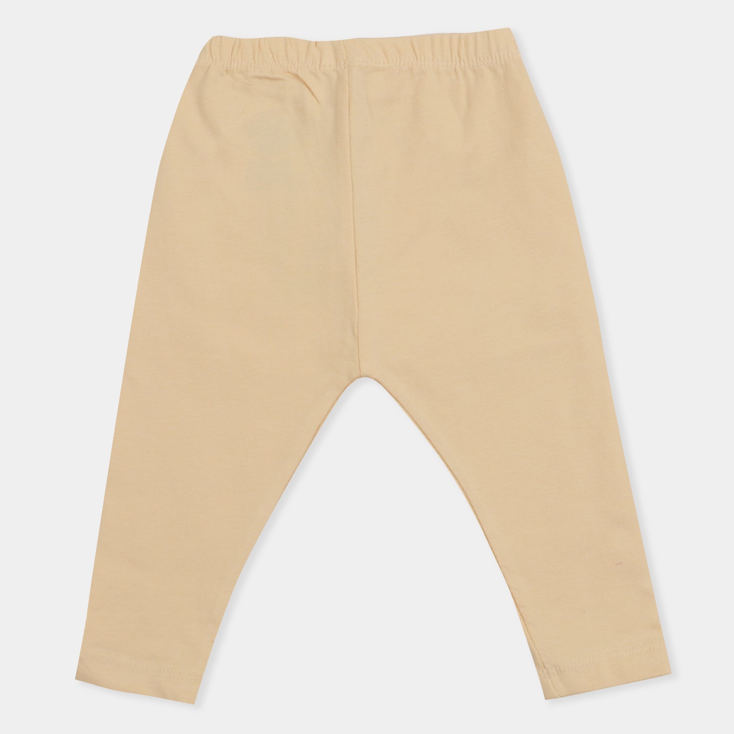 Infant Girls Lycra Jersey Plain Tights - Wheat