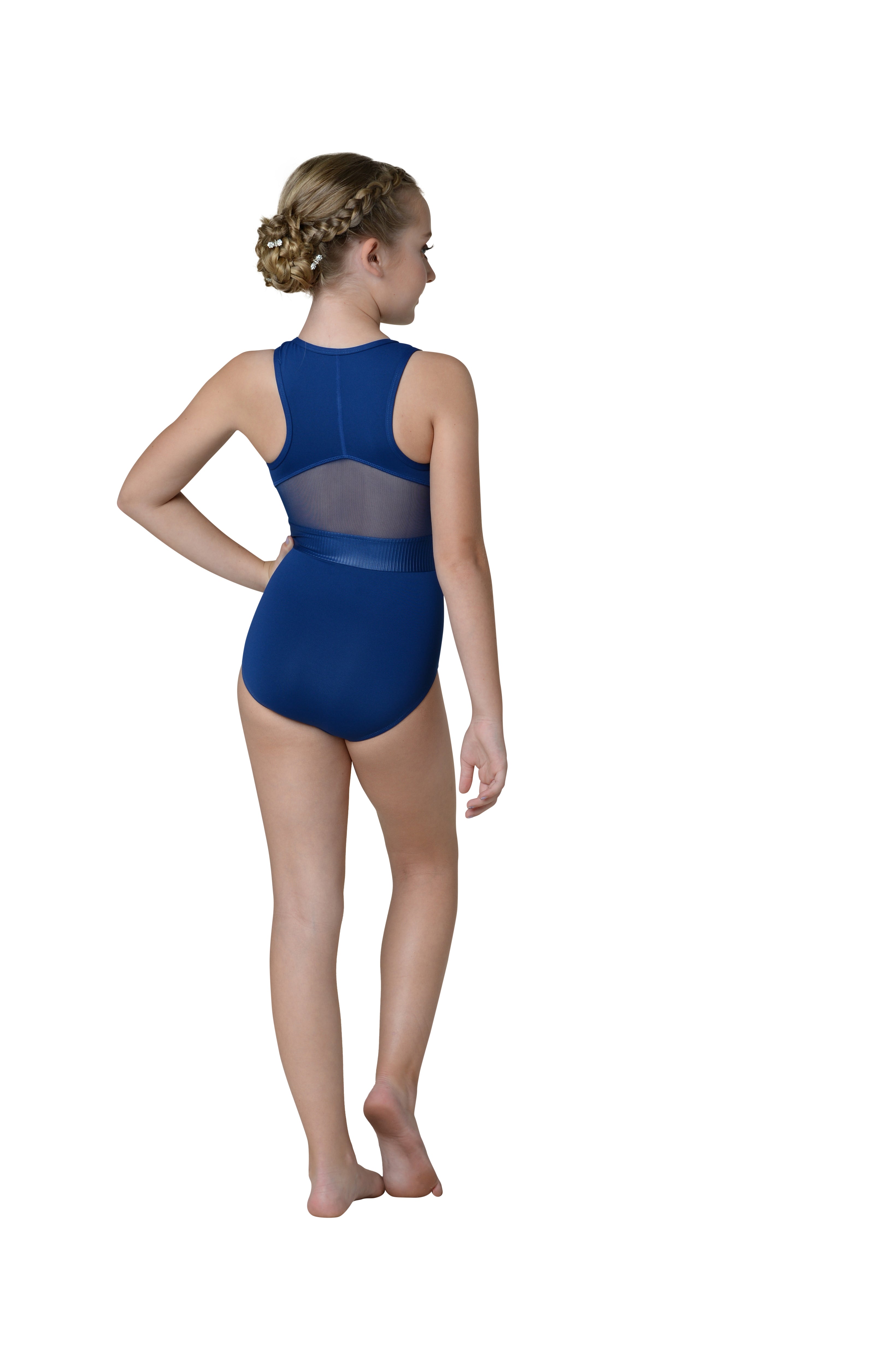 Kids Kinsley Zip Front Leotard