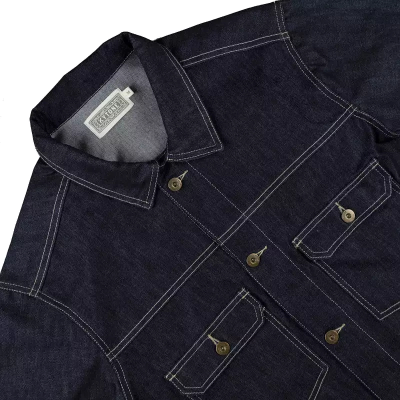 KYTONE Motorsport Go Big Embroidered Denim Jacket