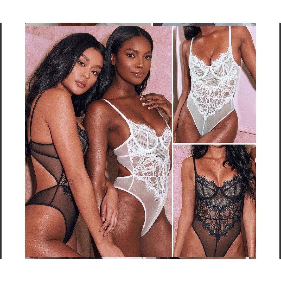 Lace Lingerie In Wear