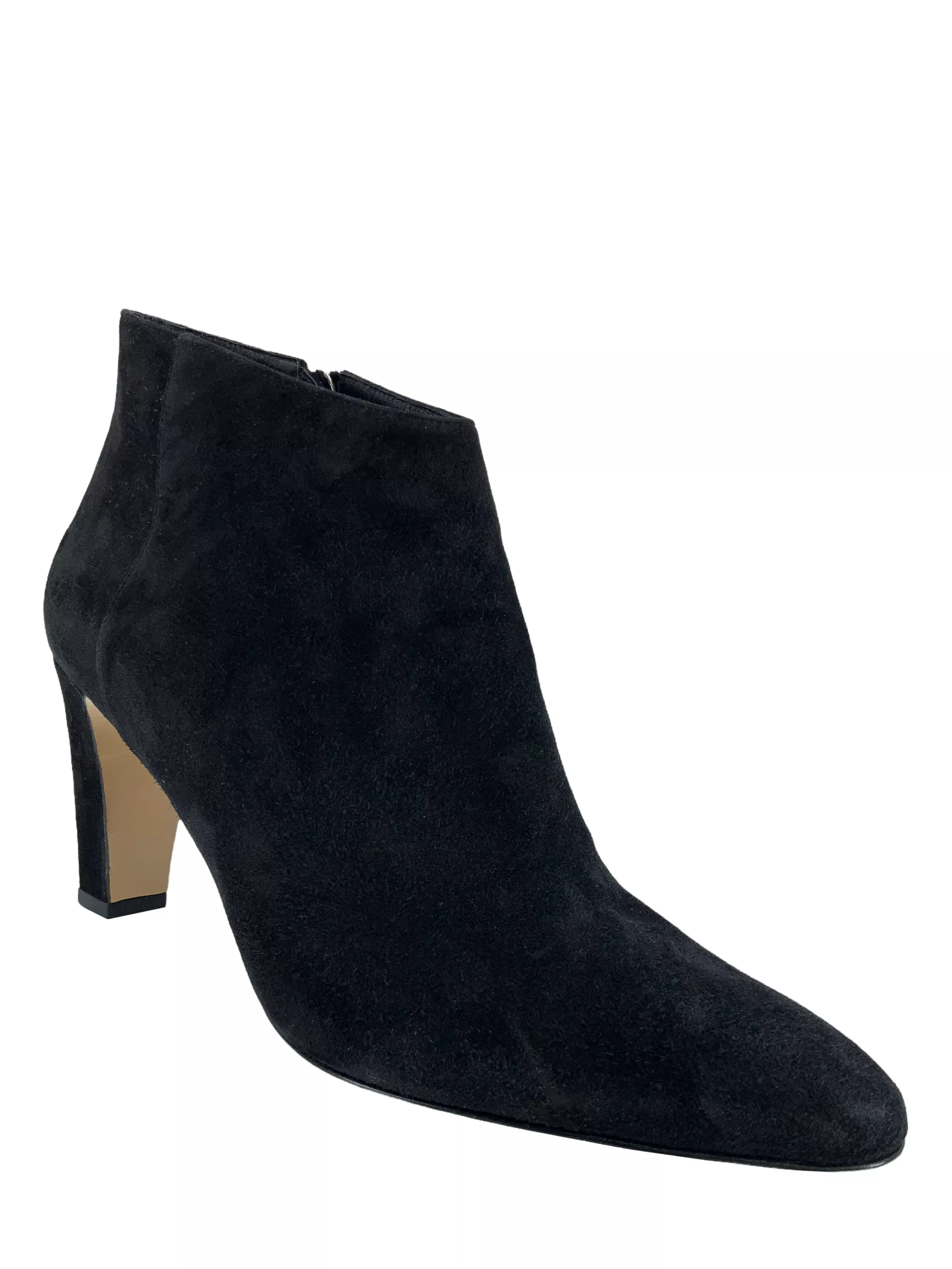 Manolo Blahnik Myconia Suede Ankle Boots Size 8