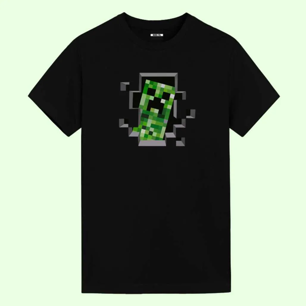 Minecraft Game Anime Graphic Tees