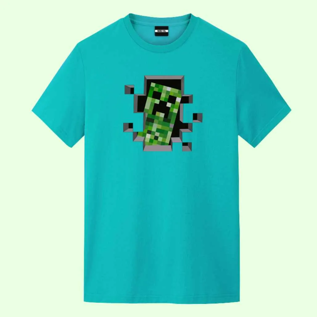 Minecraft Game Anime Graphic Tees