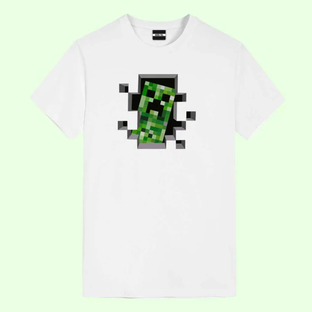 Minecraft Game Anime Graphic Tees