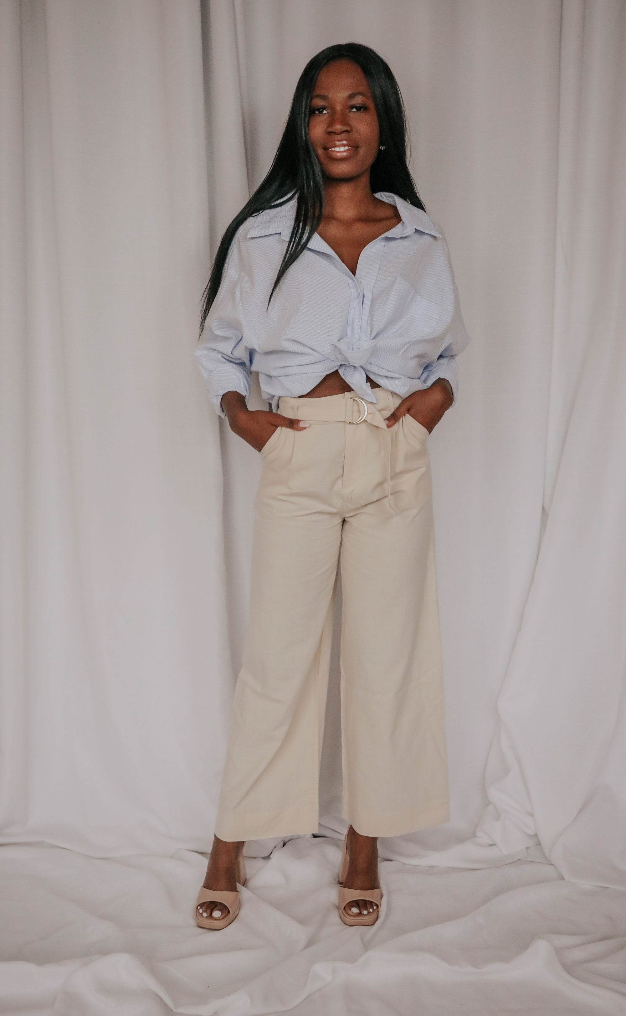 minkpink: haven wide leg pants