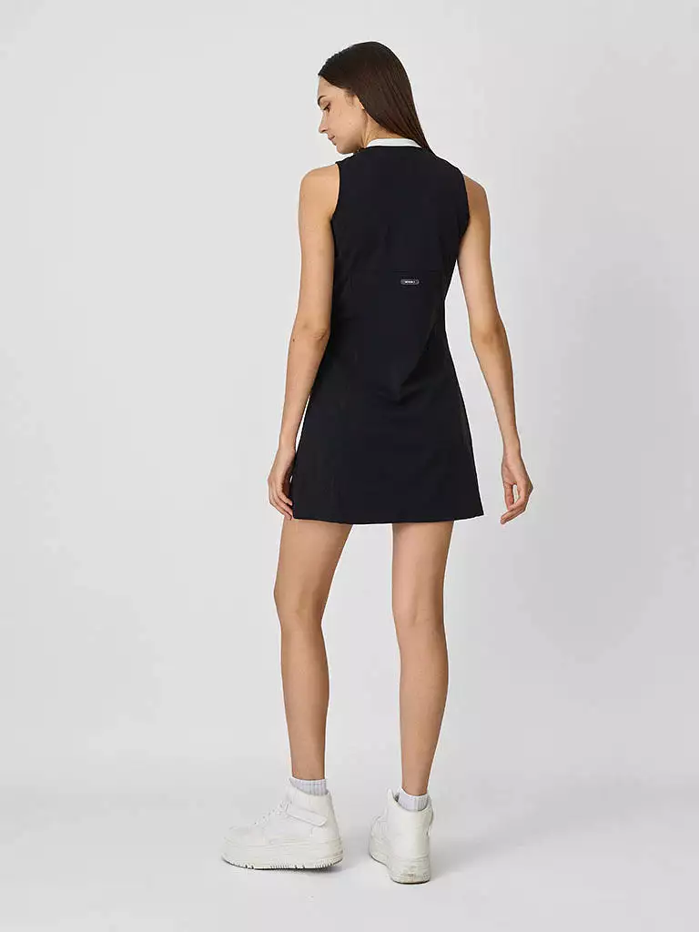 MINUS1 GOLF SLEEVELESS TURTLE NECK DRESS