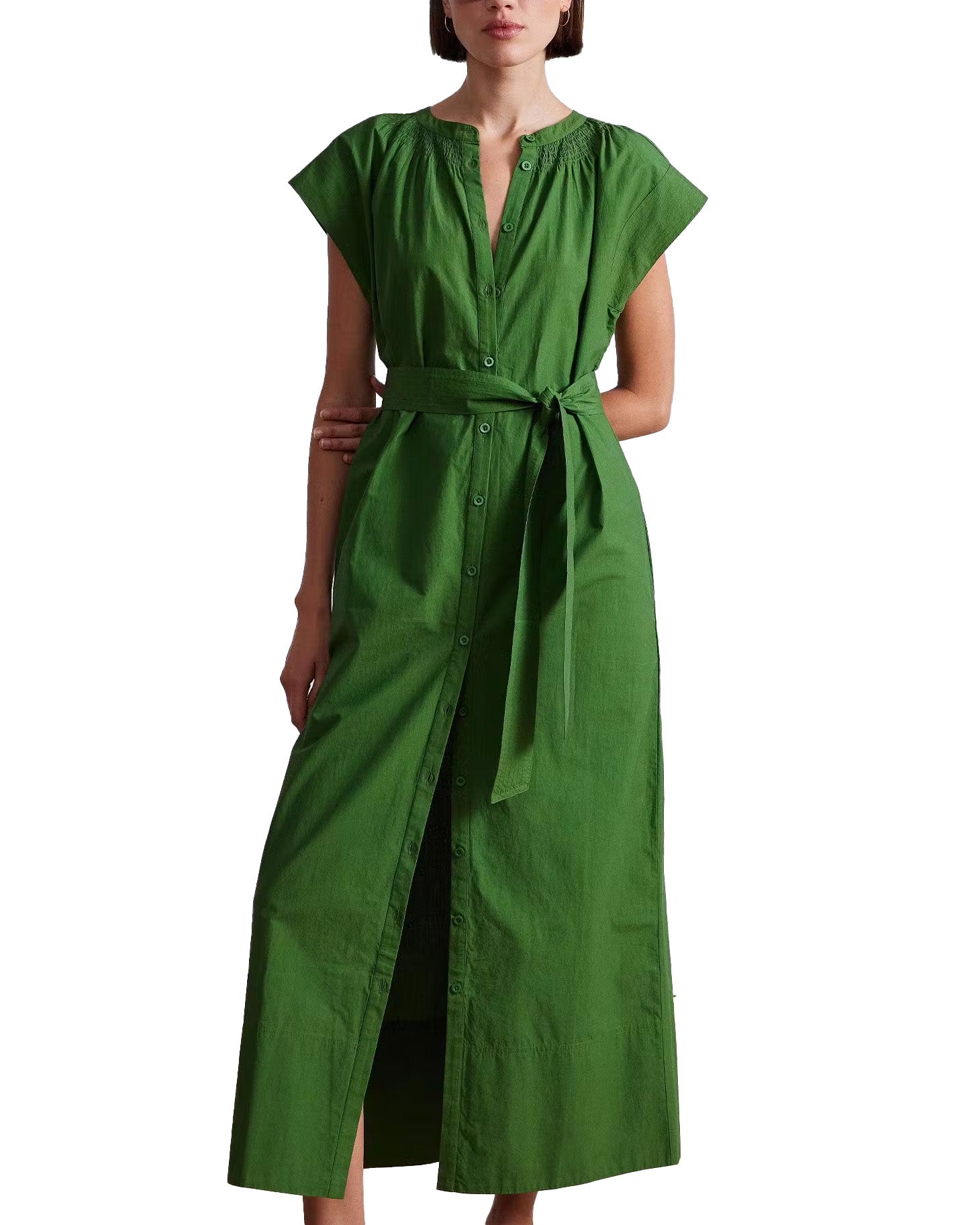 Mirada Shirtwaist Dress (Jardin)