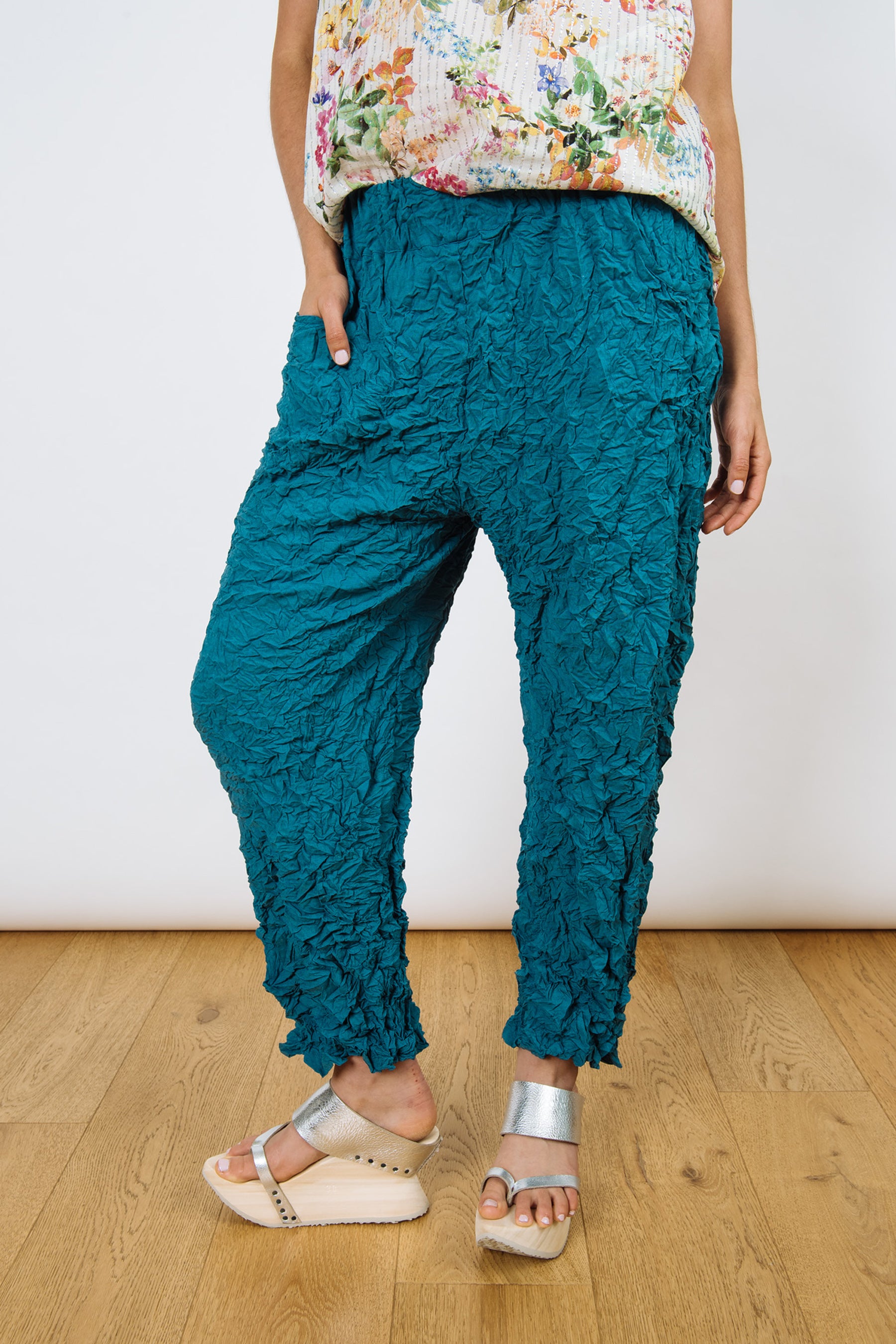 Moth Biggie Pants | Teal