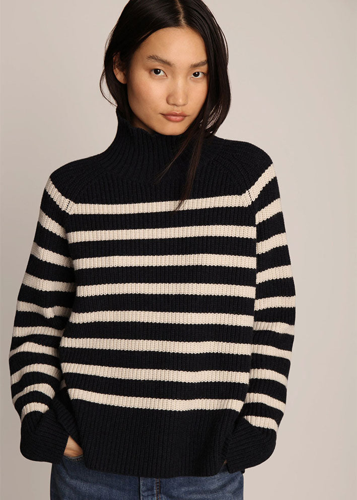 Munthe Arissa Sweater - Navy Stripe