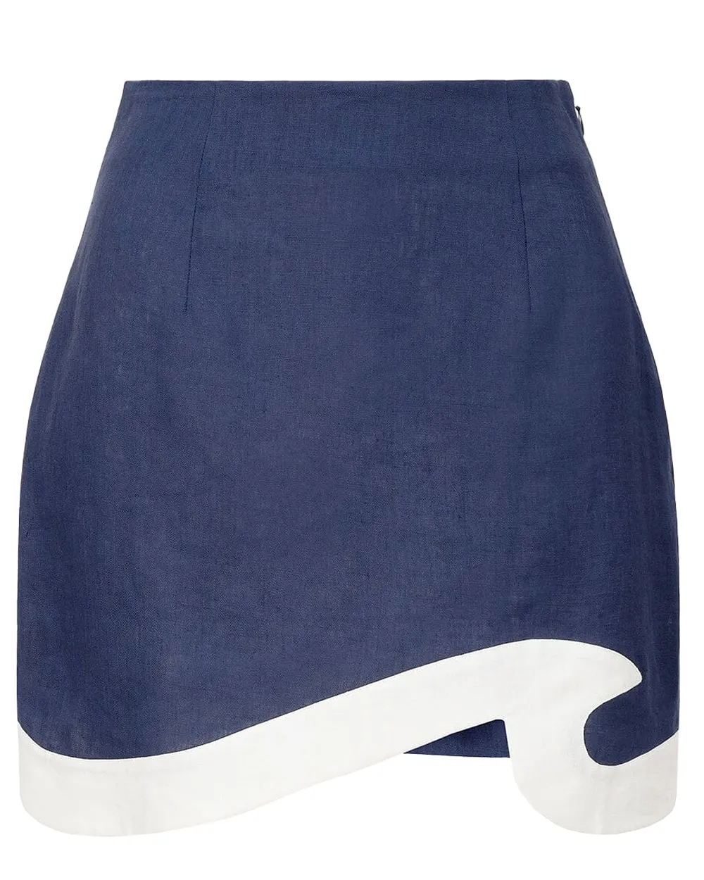 Navy and White Leandro Skirt