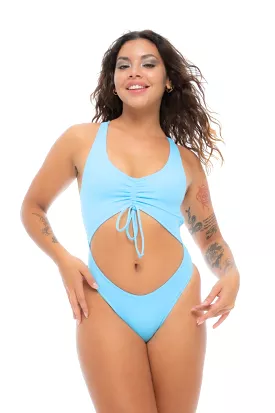 Nona Perkasa Hotline Bodysuit - Sky Blue