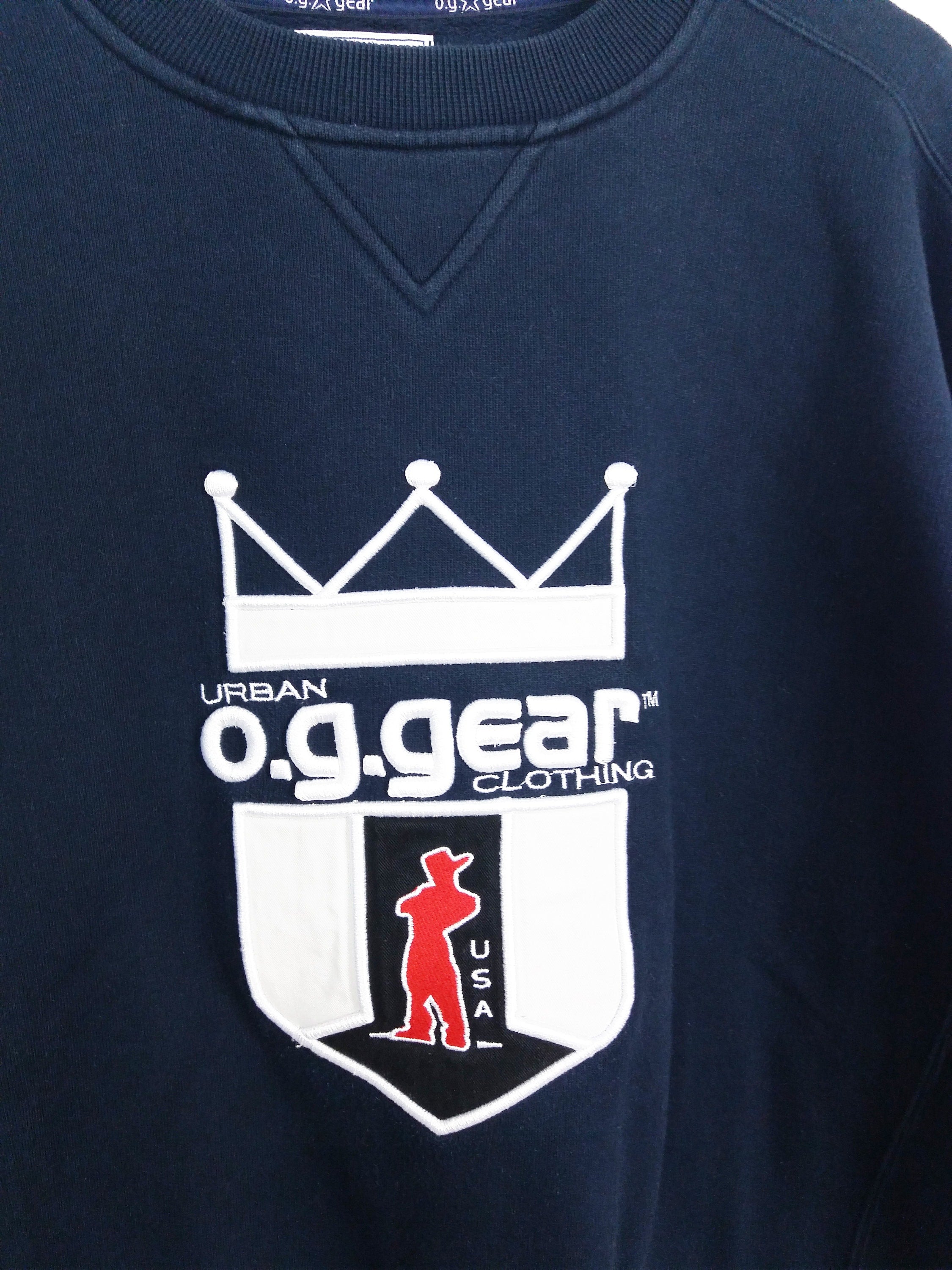 O.G. GEAR 90's Hip Hop Sweatshirt - size M