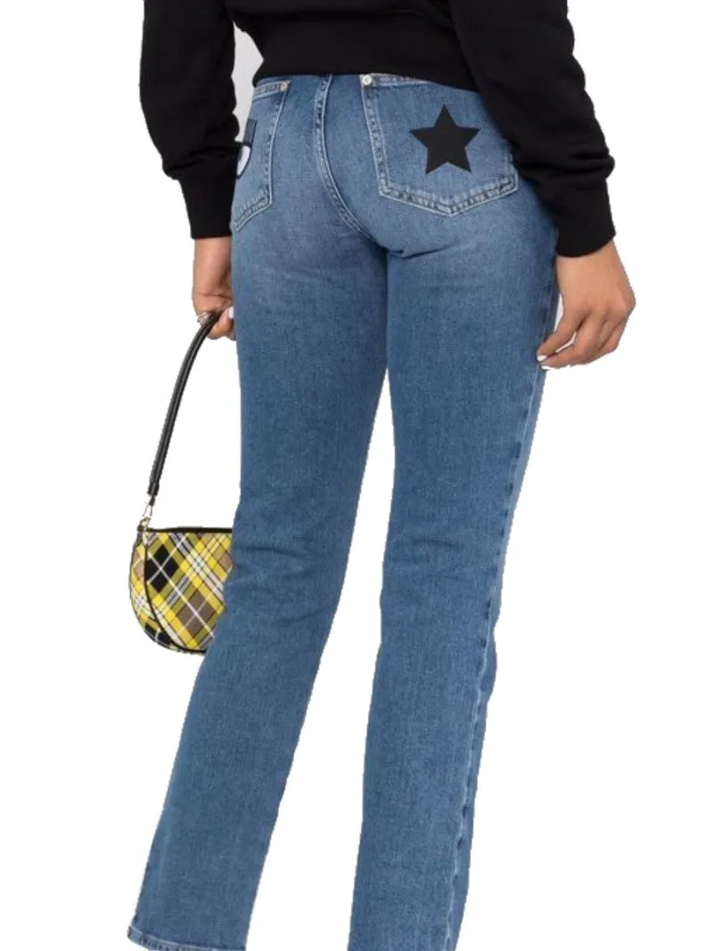 Pantalone denim Chiara Ferragni