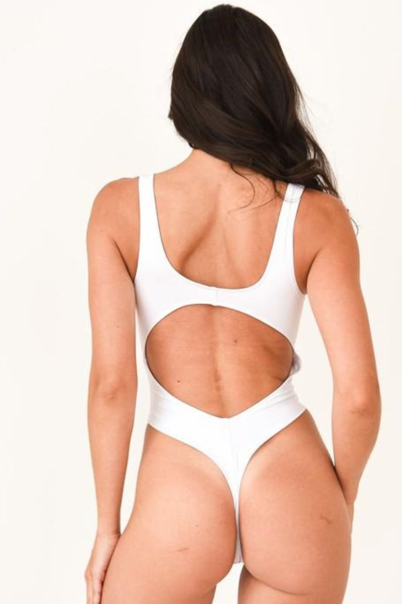 Pole Addict Tender Bodysuit - White