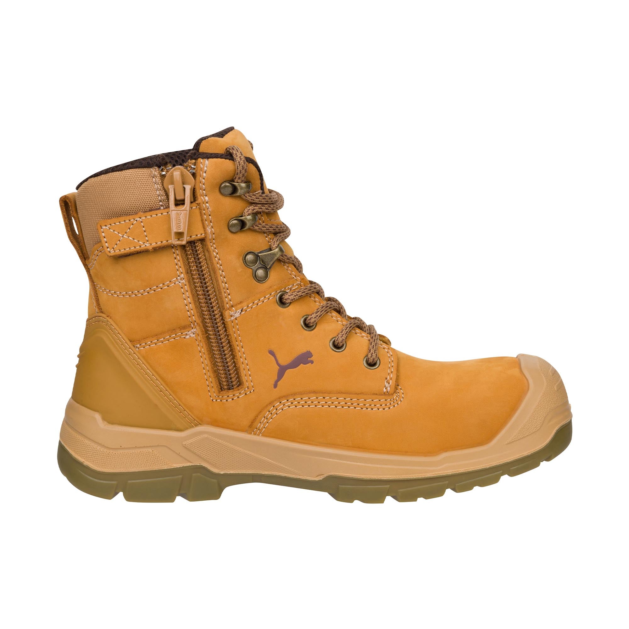 Puma Safety Conquest CTX High Composite Toe Wheat